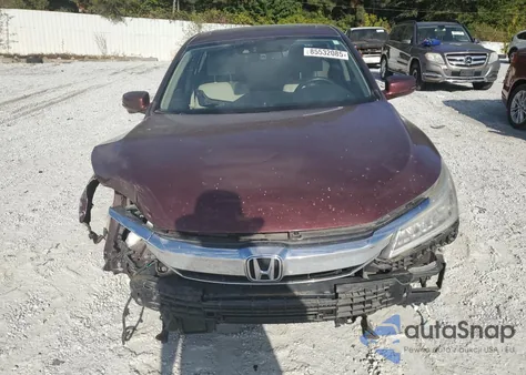 2017 Honda Accord Touring Hybrid from USA, damaged, VIN JHMCR6F74HC029441